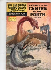 Gilberton Comics Classics Illustrated Center Earth Book #138 HRN 156 Low Grade A