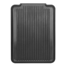 Oggi Dish Drain Board & Drying Rack Tray for Kitchen - 12.75x17.25", Black 