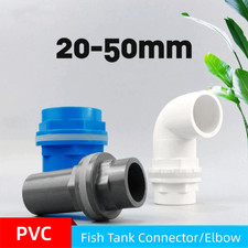 Waterproof Drainage Connector PVC Pipe Aquarium Pipe New Drain Joint  Garden