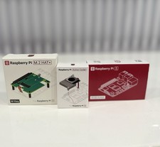 Raspberry Pi 5 M.2 HAT  Active Cooler  Raspberry Pi 5 4gb RAM NEW IN BOX 