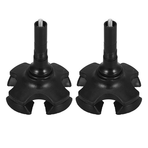 2 Pcs Cane Foot Replacement Pads Heavy Duty Non Skid for Walking Sticks - Foto 5 di 19