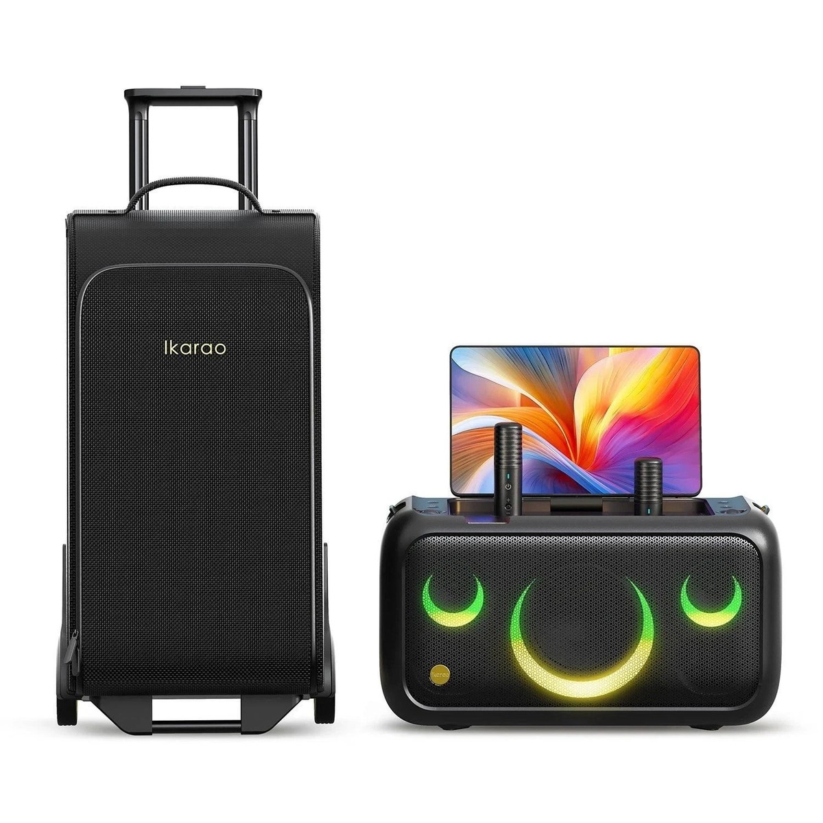 Ikarao Break X1 Karaoke Machine and Luggage Bundle | eBay
