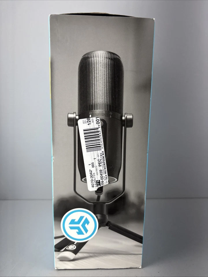 JLAB TALKPRO Professional Grade USB Microphone 192Khz 24 bits MTALKPRORBLK4 - Image 4 of 4