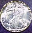 1942 D Walking Liberty Half Dollar AU Nice Coin! IWL3