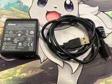 Genuine Nikon EH-68P AC Adapter Charger COOLPIX S3000 S4000 S6000 S8100 w/Cord