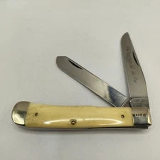 Case XX USA 7 Dot 1983 6254 SSP Trapper Flint River Knife Club 1 Of 150 RARE 