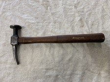 Snap On Bf608b Wood Handle Short Curve Cross Peen Auto Body Hammer 16288
