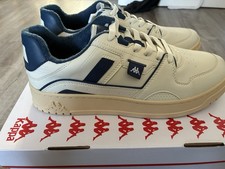 Kappa Herren Sneaker Sportschuh EU 44 Leder Low Top Schnürung gepolstert