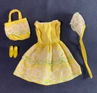 (MR 6) Vintage Barbie Francie #1254 Fresh As A Daisy Outfit