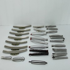 Vintage Lot 30 Goody Metal Hair Clips Curlers Mid Century 1950s