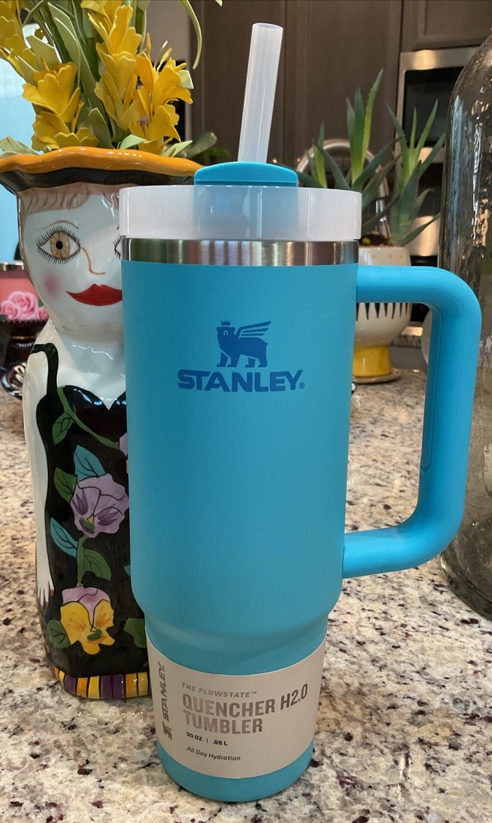STANLEY 30 oz/.88 L Quencher H2.0 FlowState Tumbler POOL 10-12551