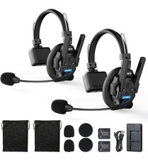 SYNCO XTALK XPRO2 Wireless Communication Headsets 2.4GHz 500m/1640ft 2 Person