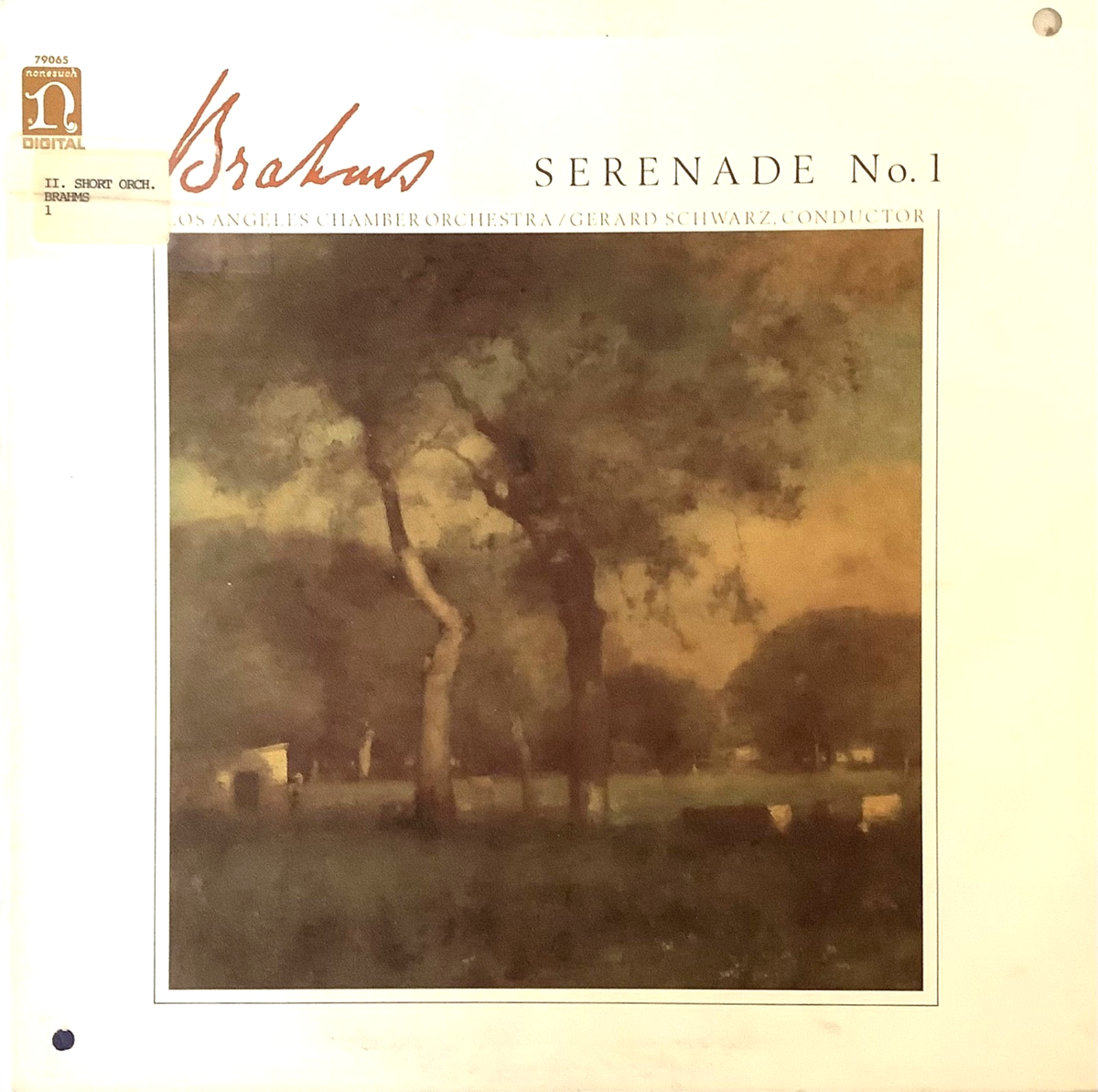 Brahms Serenade No. 1 / Gerard Schwarz / Los Angeles Chamber