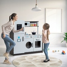 Kids Pretend Kitchen Set Cooking Set Toddler Learning Toy Christmas Gift