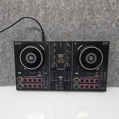 Pioneer DJ DDJ-200 Bluetooth DJ Controller Rekordbox WeDJ TESTED WORKING USB