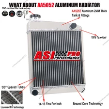 2Row Radiator Fit 1959-66 Austin Mini/1961-69 Cooper S/1991-96 Rover Mini Cooper