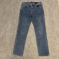 Perfect Jean NYC Slim Thick Fit Jeans Pants Mens Size 34x32 Blue Denim Sz 34 TPJ