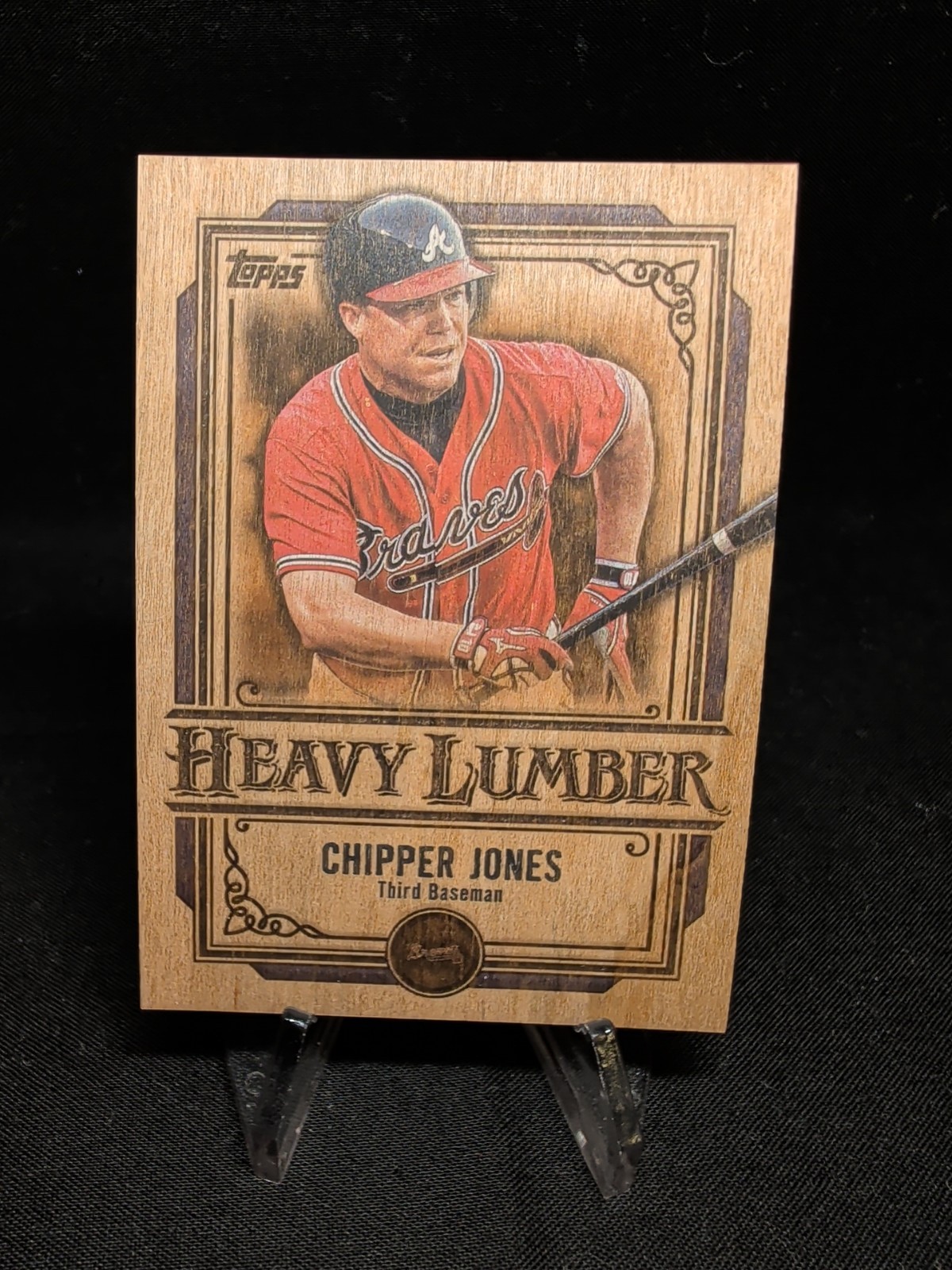2025 Topps Update Heavy Lumber Chipper Jones HL-48 Atlanta Braves Case Hit Rare