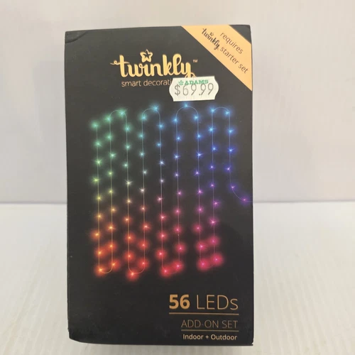 Twinkly Smart Decoration 56 Led 18.4 Ft Indoor/outdooradd-on Set