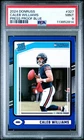 2024 PANINI DONRUSS #327 CALEB WILLIAMS PRESS PROOF BLUE PSA 9