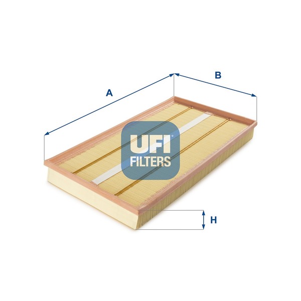 UFI Luftfilter 30.257.00 Filtereinsatz FüR Mixto Viano Vito W639 Mercedes Bus-image