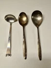 Sterling Silver Spoon Mixed Lot 3 Pieces 2 Gorham & 1 Relda Mayo Spoon 78 Grams