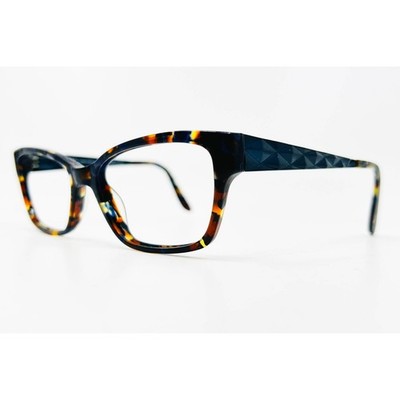 gx by Gwen Stefani Eyeglasses Womens Navy Tortoise GX041 Geometric 53-17-135