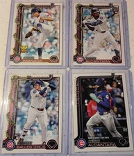 2025 Topps Chicago Cubs Rookie Card Lot of 7 Cards, Imanaga, Shaw, Alcantara