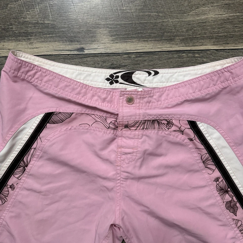 De Colección Surf Oneill Rosa Floral Board Shorts Mujer 9 Traje de Baño Bañador Traje de Baño Foto 2 de 4