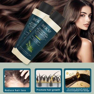 Rosemary shampoo regulates scalp oil balance,suitable for oily sensitive skin