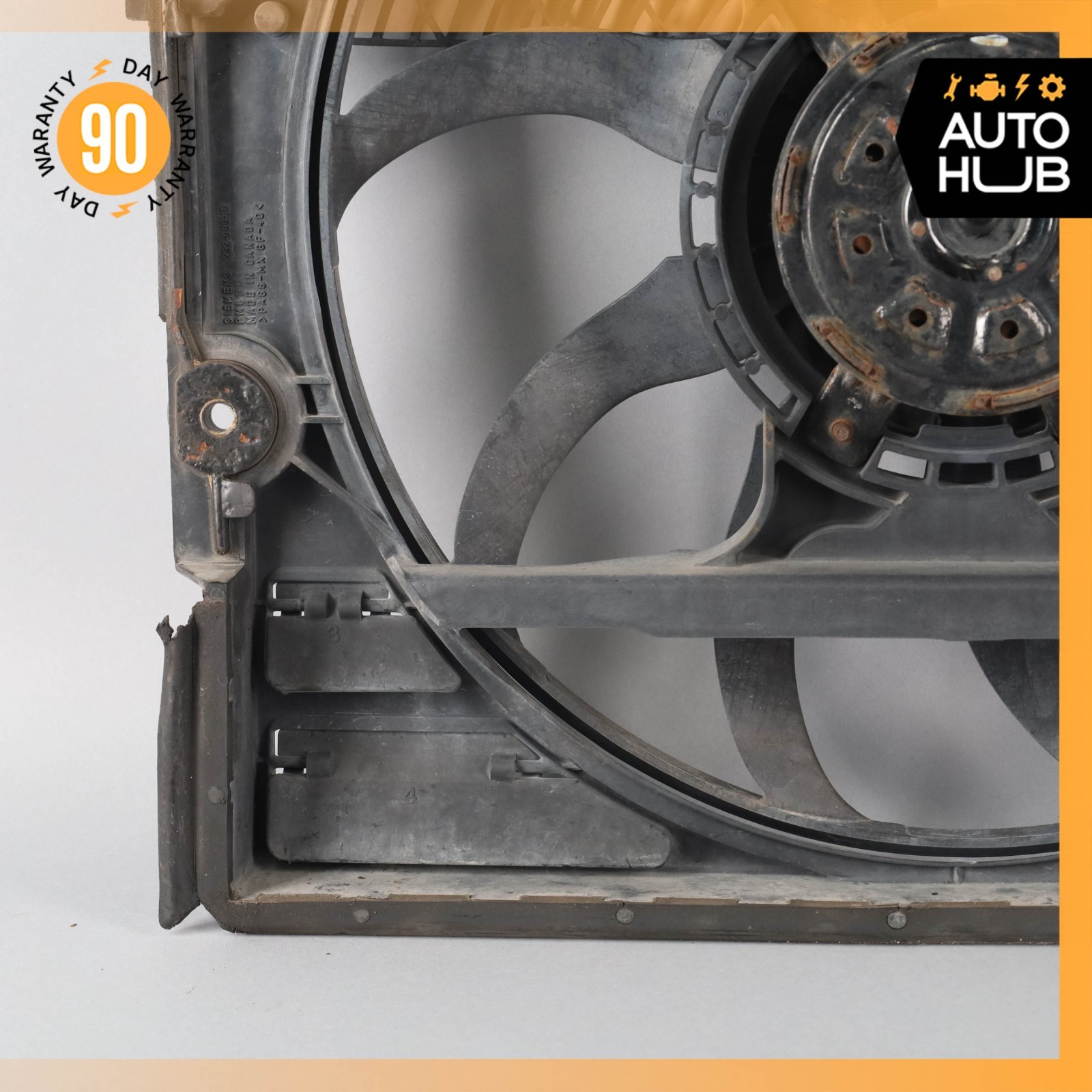 99-02 Rolls Royce Seraph / Bentley Arnage Engine Cooling Fan Motor Assembly OEM