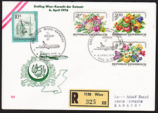 ✈ Swissair "Vienna-Karachi" 1976!!  FFC first flight!!