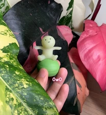 Authentic SMISKI Exercising Balance ball Mini Figure Toy