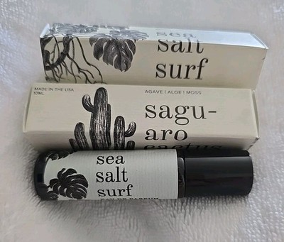 2 Broken Top Roll On perfume Sea Salt Surf / Sagu-aro Cactus  Vegan 