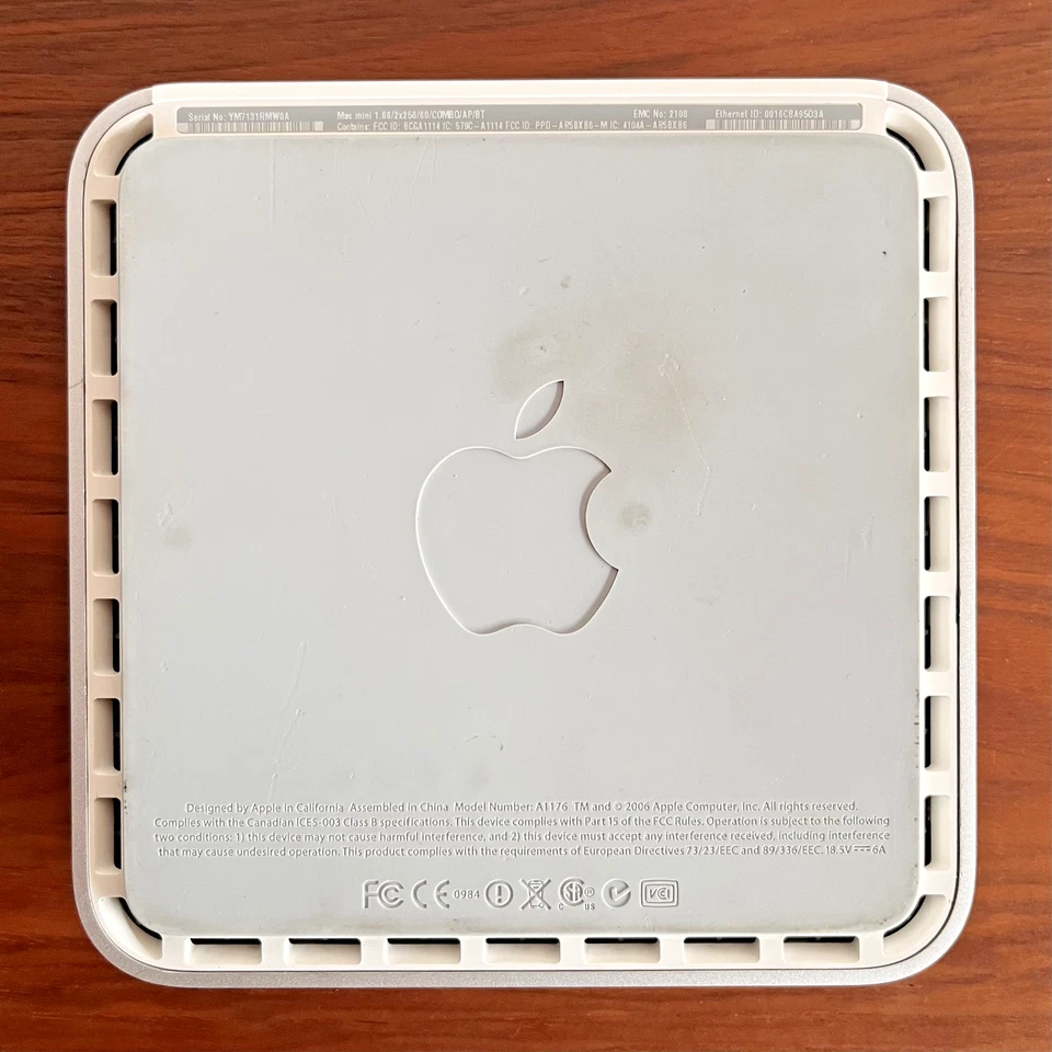 Mac Mini A1176 Core Duo 1.66GHz 60GB HDD 2GB RAM funktionsfähig Mac OS 10.6.3 - Bild 4 von 4