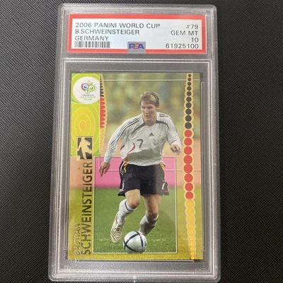2006 Panini World Cup Germany - Deutschland - Bastian Schweinsteiger - PSA 10 - Bild 1 von 2