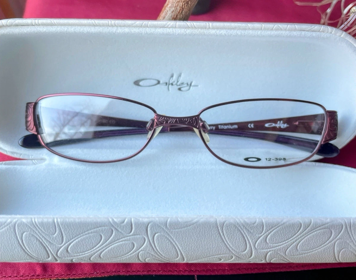 Oakley Titanium Red Eyeglass Frames for sale | eBay