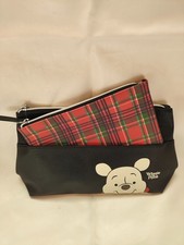 2x Disney Winnie Pooh Puuh Geldbeutel Kosmetiktasche Handtasche schwarz NEU
