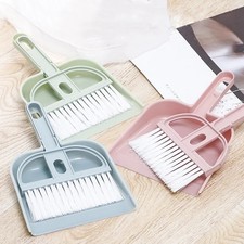 Mini Desktop Keyboard Sweep Cleaning Brush Office Small Desk Table Broom Dustpan