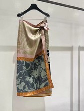Dries Van Noten Wrap Floral Print Midi Skirt Beach Resort Dries Van Noten Wrap Floral Print Midi Skirt Beach Resort