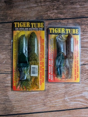 Lindy Tiger Tube Rare Jerkbait 8'' And 6'' Hellgie Fishing