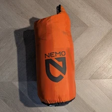 Nemo Flyer Sleeping Pad Orange Long Wide 76"x25",  2" Thick, 30 OZ, 3.3 R-Value