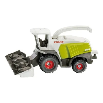 MOTORCITY CLASSICS Siku 1418, Claas Forage Harvester, Metal/Plastic, White/Green, Swivelling