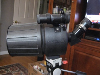 CELESTRON C90, CASE, TRIPOD, DIRECTIONS, TWO EYE PIECES