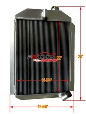 Aluminum Radiator For 1937 Chevy Hotstreet Rod 6 Cyl L6 Engine Mt Manual