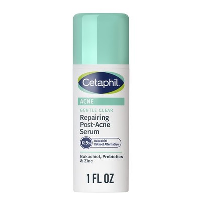 CETAPHIL Gentle Clear Repairing Post-Acne Serum, 1 Fl Oz (Pack of 1), white