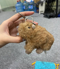 Jellycat Clyde Capybara Plush Keychain Bag Charm Cute Stuffed Animal NWT