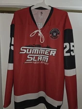 WWE Summerslam 2025 New Jersey Hockey Jersey ProSphere 3XL