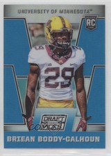 2016 Panini Prizm Collegiate Draft Picks Blue Briean Boddy-Calhoun #218 4v9