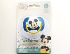 Disney Baby MICKEY MOUSE Blue PACIFIER BPA Free.